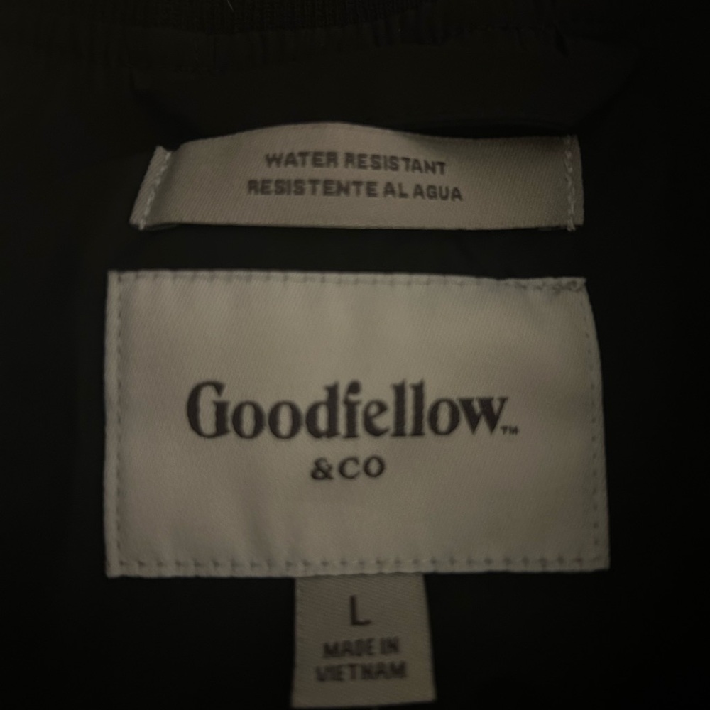 Goodfellow & Co Men's Black Bomber Jacket - Picture 2 of 2